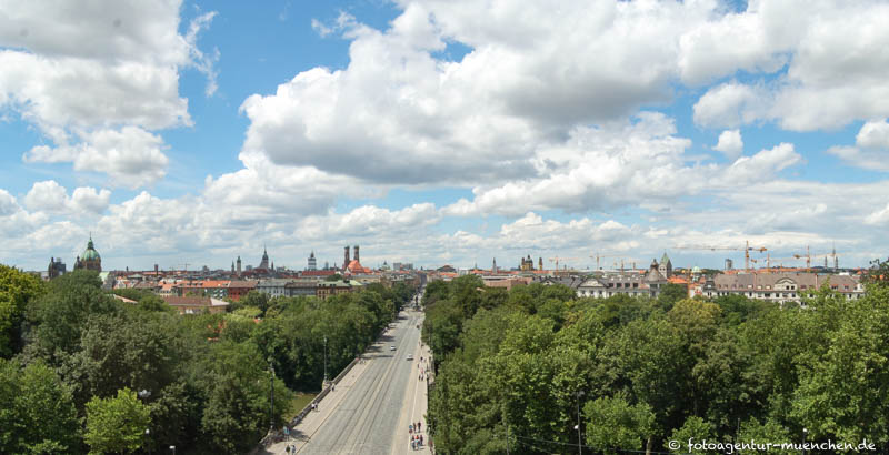 Panorama  von München