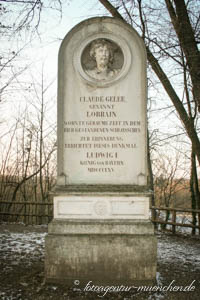 Gerhard Willhalm - Gedenkstein für Claude Lorrain