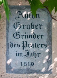 Gedenktafel für Anton Gruber