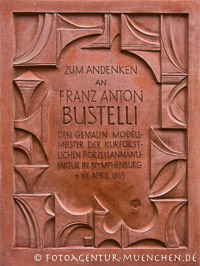 Gerhard Willhalm - Gedenktafel für Bustelli