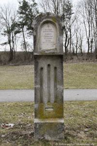 Gerhard Willhalm - Gedenkstein von 1909