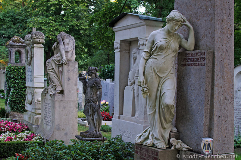 Gräber auf dem Westfriedhof