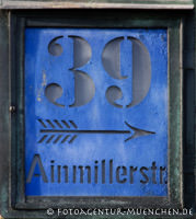 Gerhard Willhalm - Hausnummer Ainmillerstraße 39