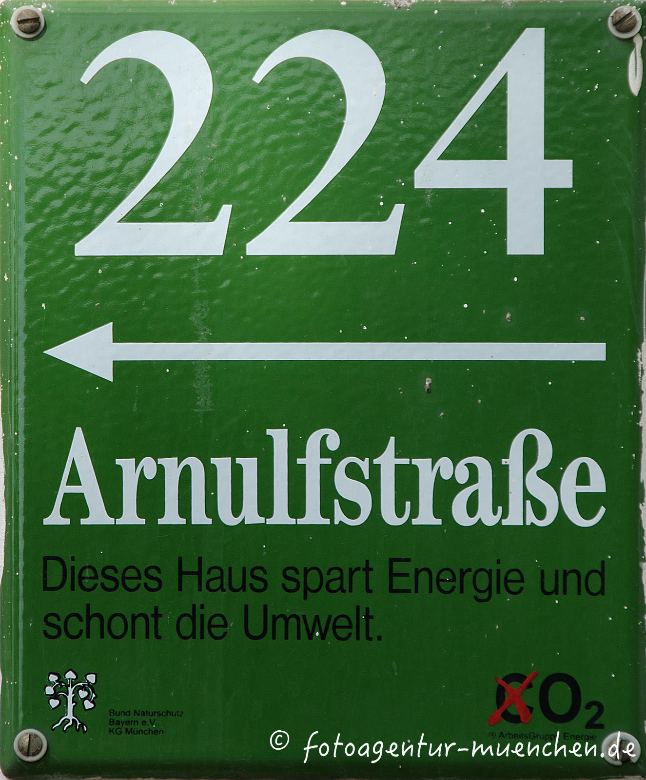 Hausnummer - Arnulfstraße
