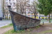 Kahn-Skulptur