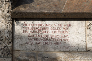 Gerhard Willhalm - Kriegerdenkmal in Oberammergau