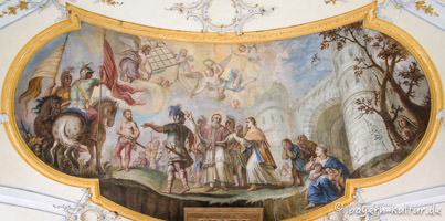 Gerhard Willhalm - Fresco in St. Laurentius