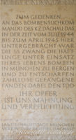 Gerhard Willhalm - Gedenktafel für das Bobensuchkommando