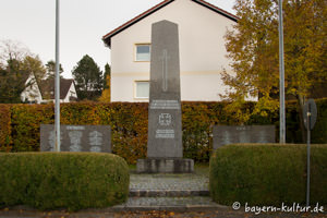 Gerhard Willhalm - Kriegerdenkmal in Kranzberg