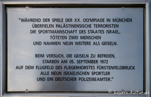 Gerhard Willhalm - Denkmal für das Olympia-Attentat