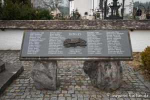 Gerhard Willhalm - Kriegerdenkmal in Fischbachau