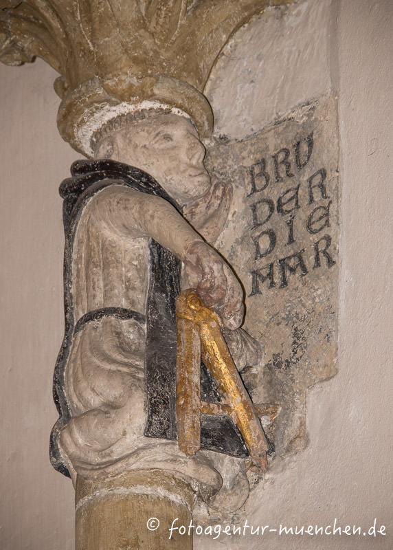 Pfeilerfigur in St. Blasius