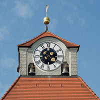 Gerhard Willhalm - Uhrturm - Nordflügel Schloß Nymphenburg
