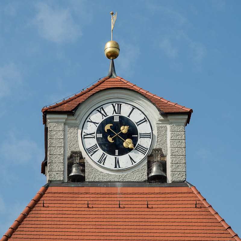 Uhrturm - Nordflügel Schloß Nymphenburg
