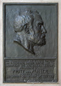  - Gedenktafel für Fritz von Miller