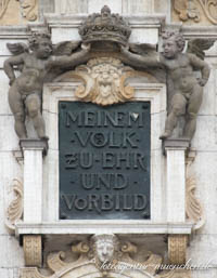  - Bayerisches Nationalmuseum -Inschrift