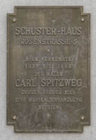 Gerhard Willhalm - Gedenktafel Schusterhaus