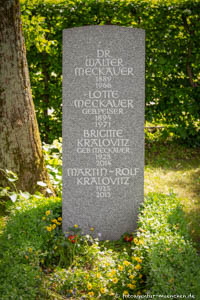 Gerhard Willhalm - Nordfriedhof - Grad Dr. Walter Meckauer