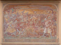  - Fresko - Schlacht bei Mühldorf