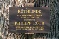 Gerhard Willhalm - Röthlinde - Gedenktafel