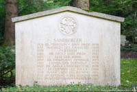 Gerhard Willhalm - Waldfriedhof - Grab von Adolf Sandberger