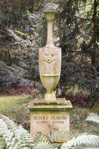 Gerhard Willhalm - Waldfriedhof - Grab von Rudolf Martin