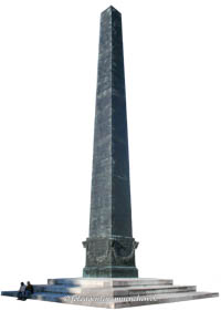 Klenze Leo von - Obelisk