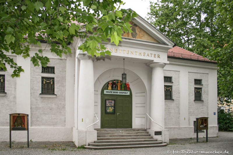 title=Marionettentheater - Blumenstraße  - Fischer Theodor,  Schmid Joseph Leonhard