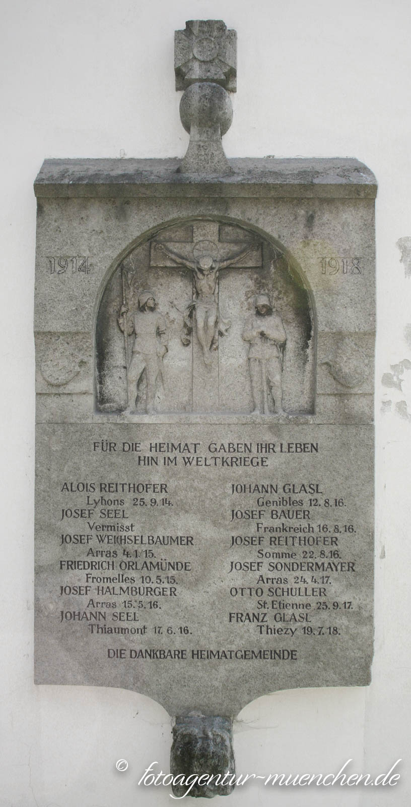 Kriegerdenkmal - St. Johann Baptist