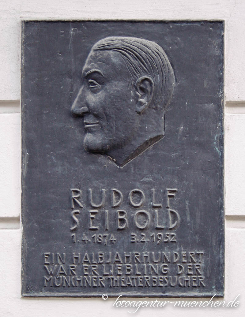 Gedenktafel - Rudolf Seibold