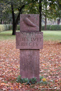 München - Denkmal für die Münchner Luftkriegsopfer