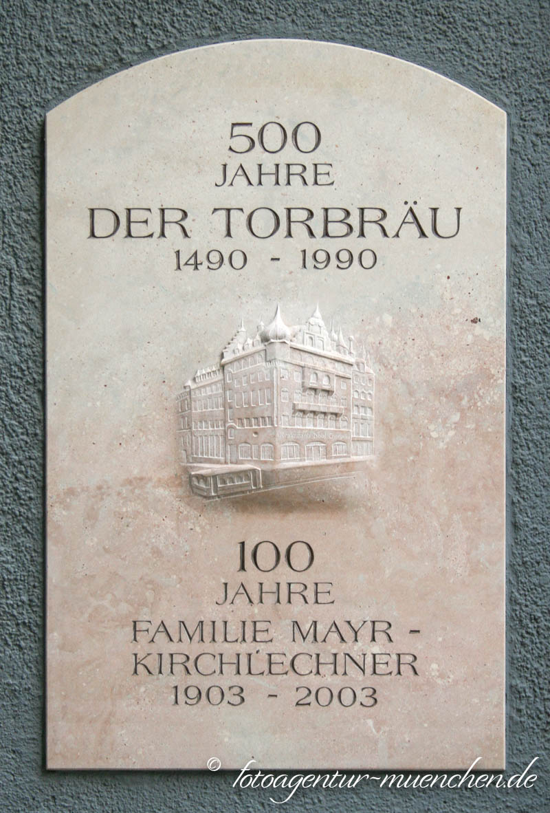 Gedenktafel - Torbräu 