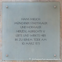 Gedenktafel - Hans Mielich