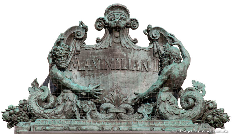König Maximilian II. . Inschrift