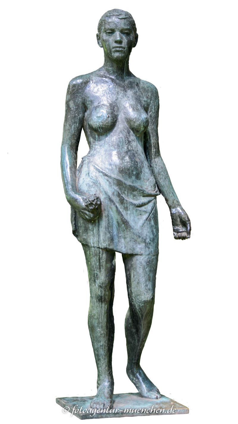 Mädchenstatue