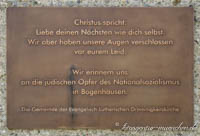 - Gedenktafel für die jüdischen Opfer in Bogenhausen