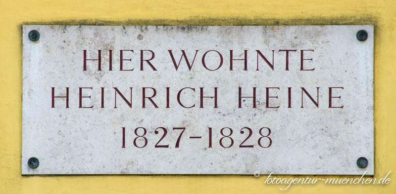 Gedenktafel - Heinrich Heine