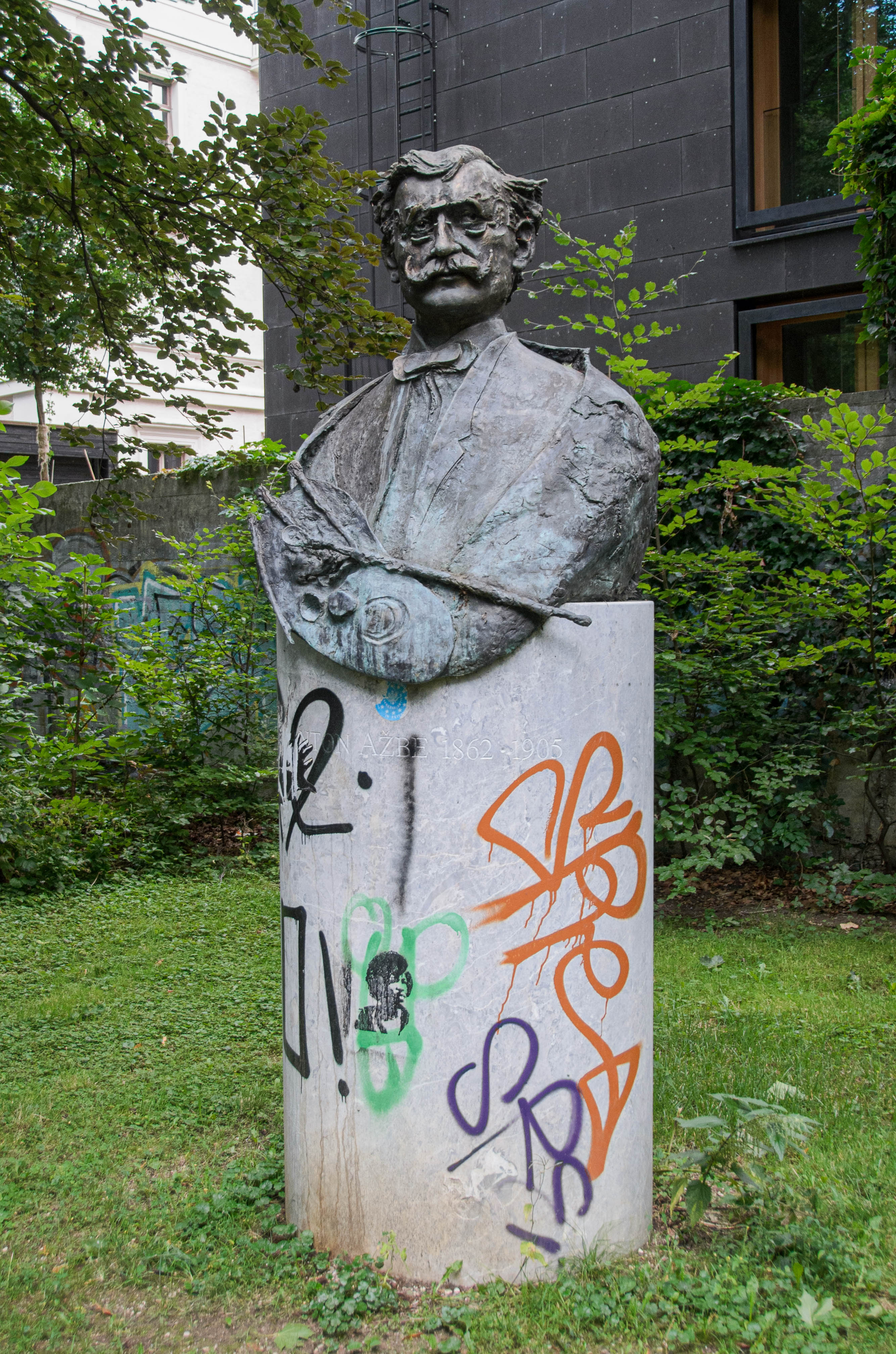 Denkmal - Anton Ažbe