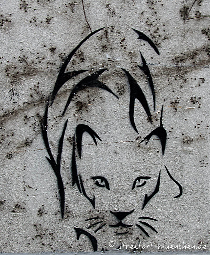 Stencil - Tiger