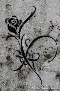 Stencil - Rose