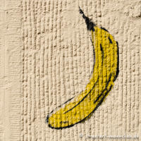 Gerhard Willhalm - Stencil - Banane