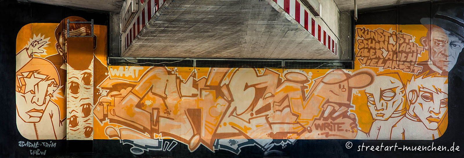 Graffiti - Donnersbergerbrücke