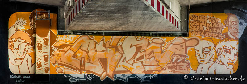 Graffiti - Donnersbergerbrücke