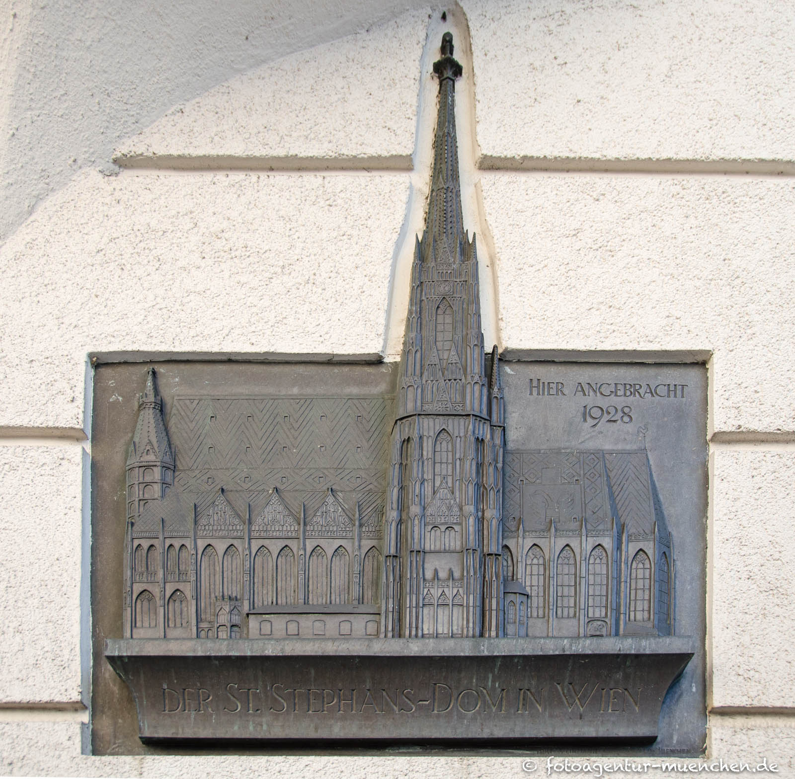 St. Stephansdom in Wien - Gedenktafel