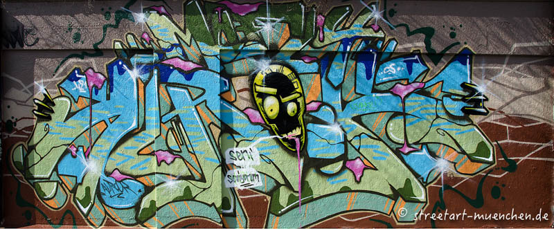Graffiti Tumblingerstraße