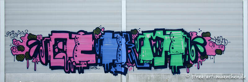 Graffiti - Schallschutzmauer