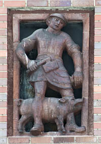 May Karl - Schlachthof - Relief