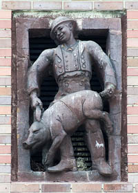 May Karl - Schlachthof - Relief