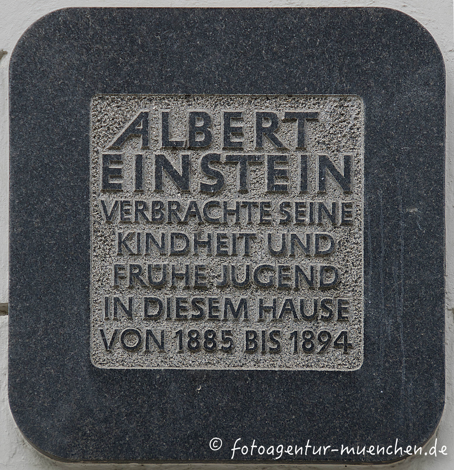 Gedenktafel - Einstein