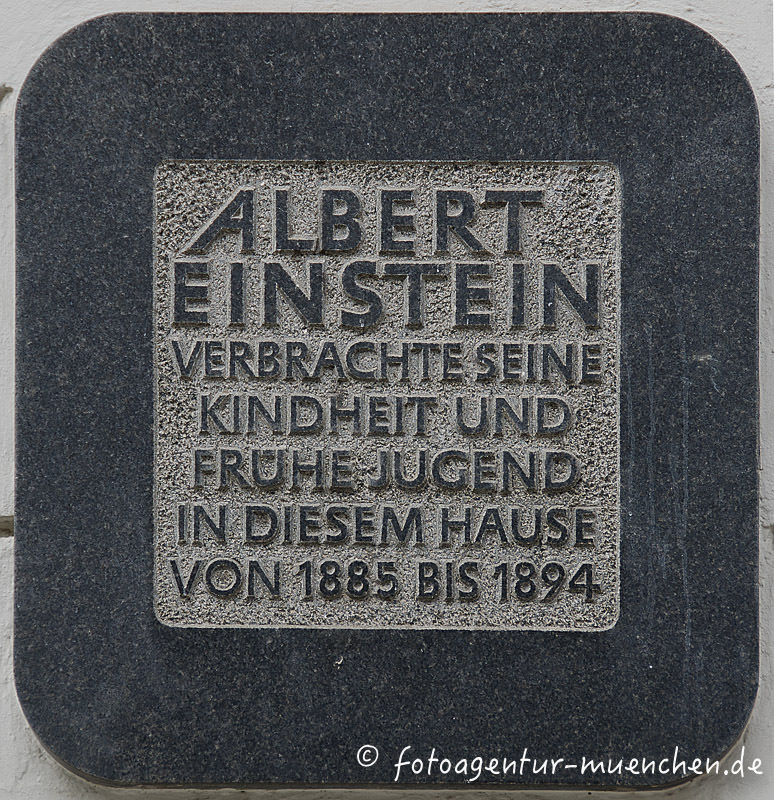 Gedenktafel - Einstein 